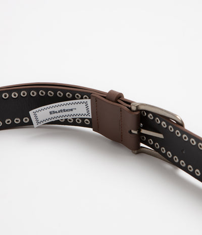 Butter Goods Studded Belt - Brown