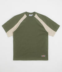 Butter Goods Surf Tech T-Shirt in Army
