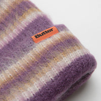 Butter Goods Swipe Beanie in Purple thumbnail