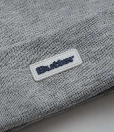 Butter Goods Tall Cuff Beanie in Ash