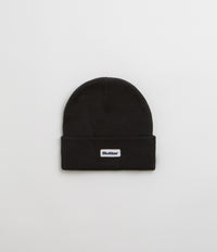 Butter Goods Tall Cuff Beanie in Black and Black