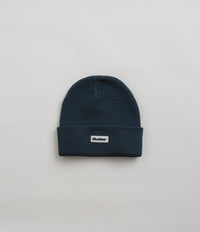 Butter Goods Tall Cuff Beanie in Navy
