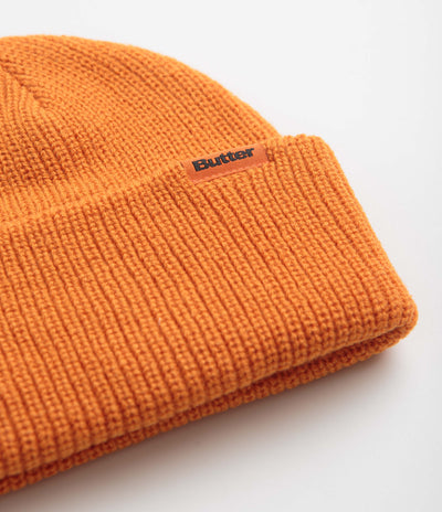 Butter Goods Tall Wharfie Beanie - Burnt Orange