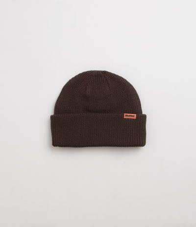 Butter Goods Tall Wharfie Beanie - Chocolate