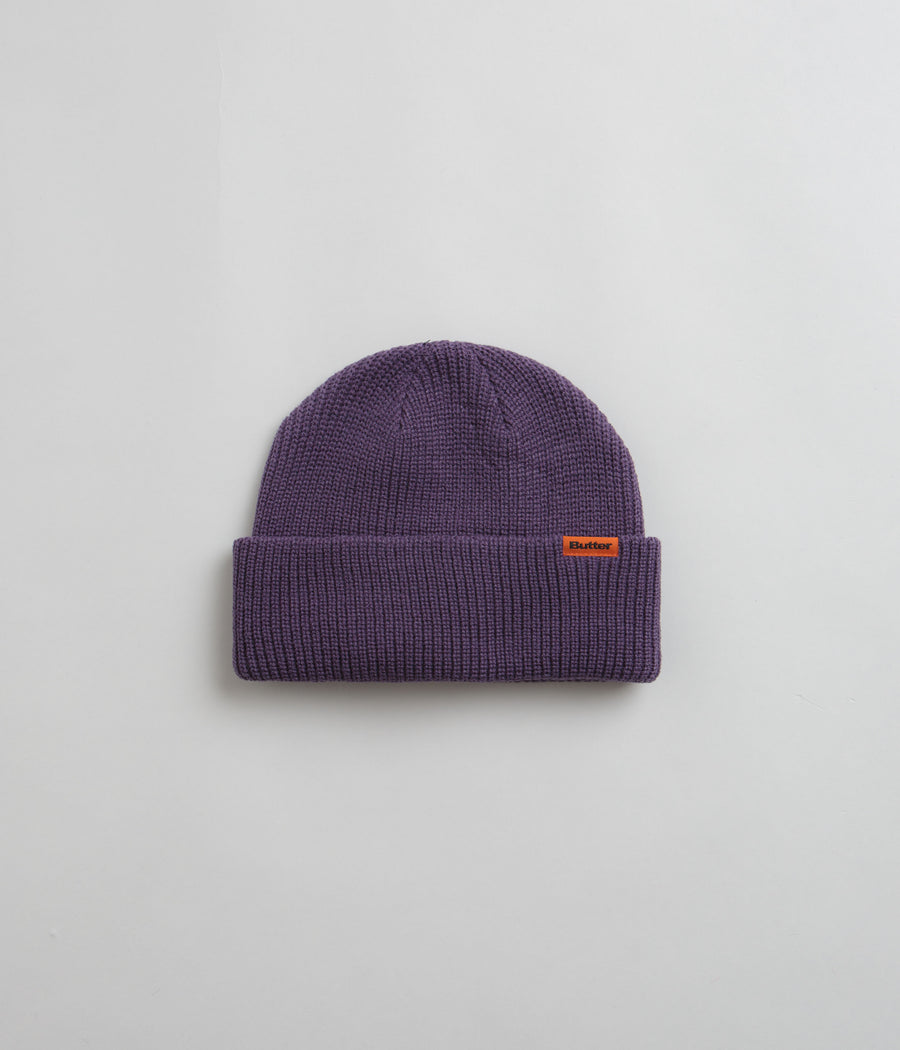 Butter Goods Tall Wharfie Beanie in Dusk