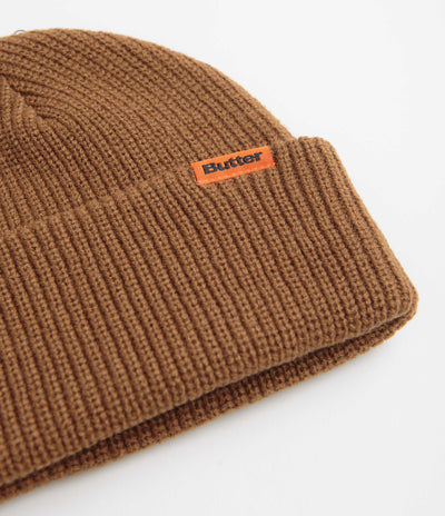 Butter Goods Tall Wharfie Beanie - Oak