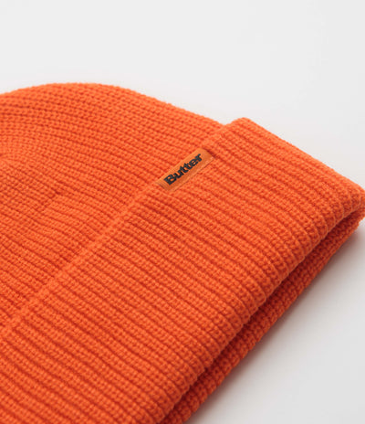 Butter Goods Tall Wharfie Beanie in Orange