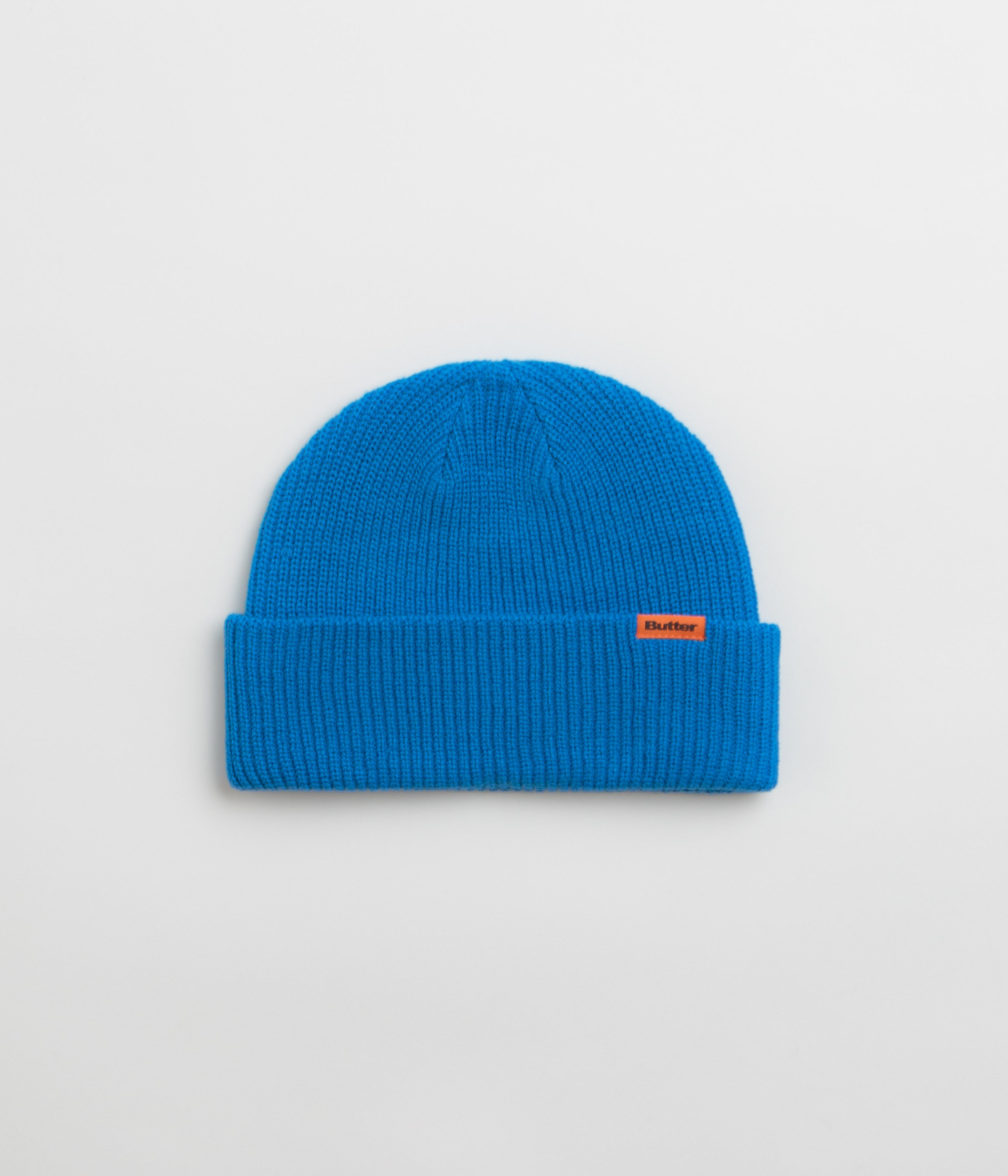 Butter Goods Tall Wharfie Beanie in Royal Blue