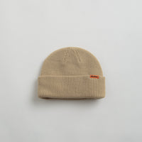 Butter Goods Tall Wharfie Beanie - Tan thumbnail