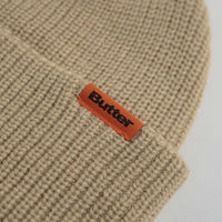 Butter Goods Tall Wharfie Beanie - Tan thumbnail
