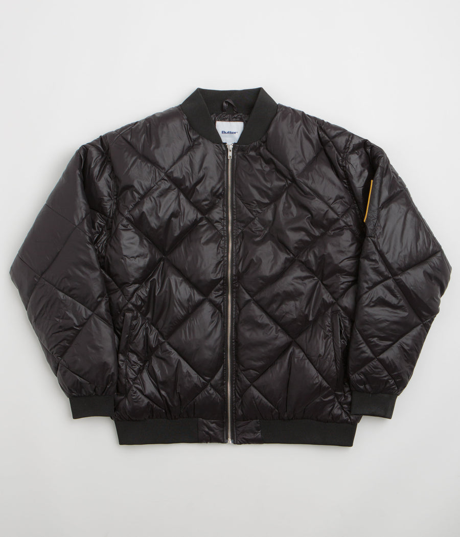 Butter Goods Temperature Bomber Jacket - Black