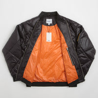 Butter Goods Temperature Bomber Jacket - Black thumbnail
