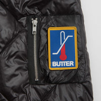 Butter Goods Temperature Bomber Jacket - Black thumbnail