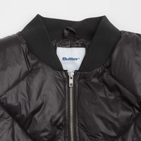 Butter Goods Temperature Bomber Jacket - Black thumbnail