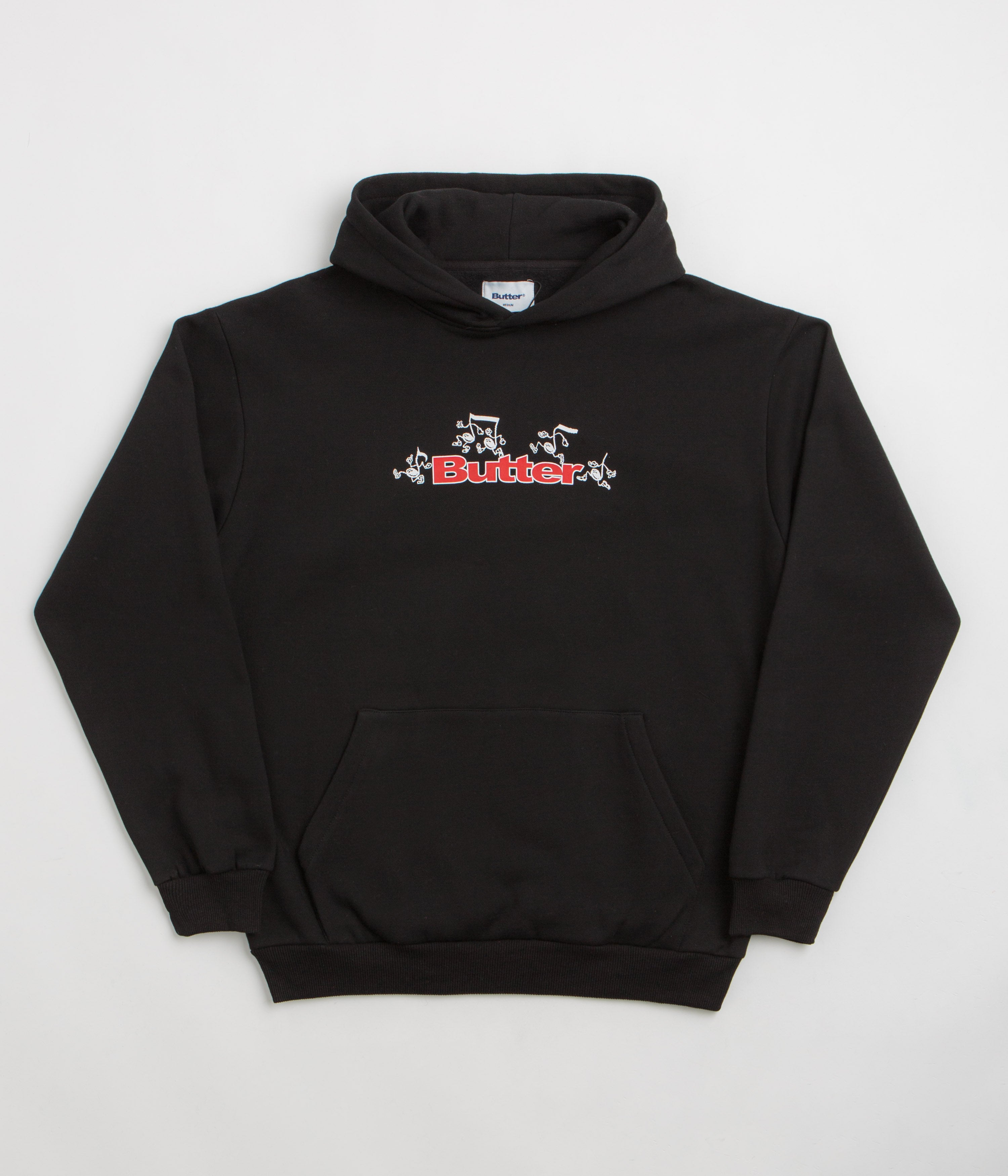 Butter Goods Tempo Logo Hoodie in Black