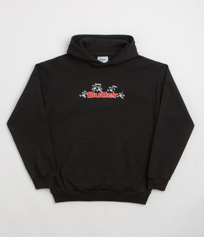 Butter Goods Tempo Logo Hoodie in Black