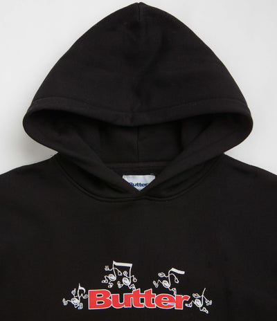 Butter Goods Tempo Logo Hoodie in Black