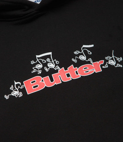 Butter Goods Tempo Logo Hoodie in Black