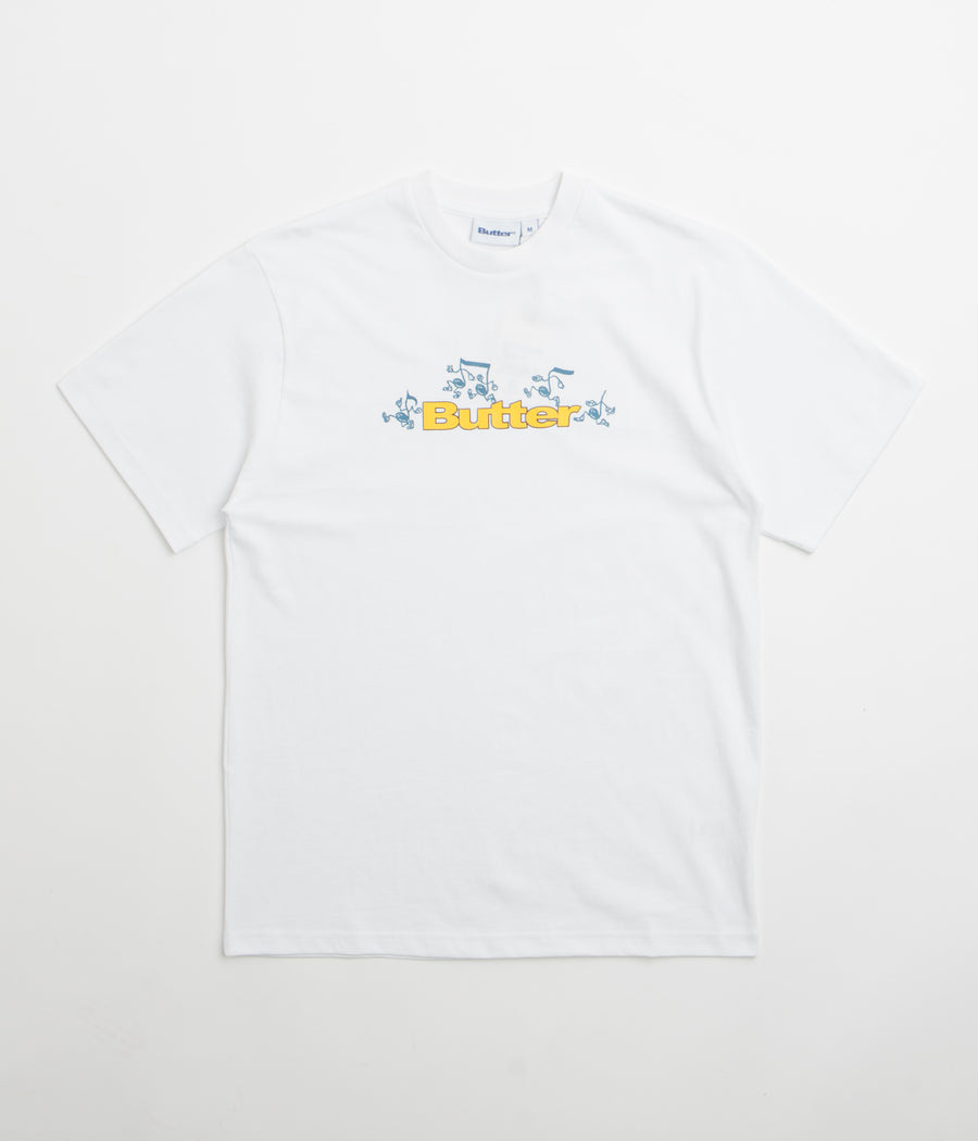 Butter Goods Tempo Logo T-Shirt in White