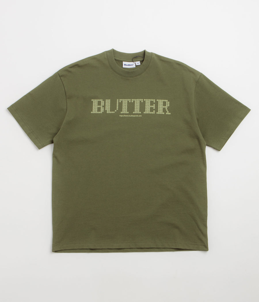Butter Goods Terminal T-Shirt in Army