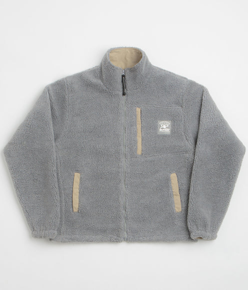 Butter Goods Terrain Highpile Jacket - Grey