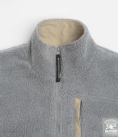 Butter Goods Terrain Highpile Jacket - Grey