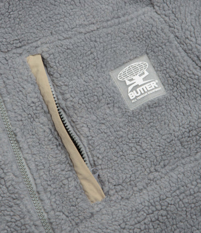 Butter Goods Terrain Highpile Jacket - Grey