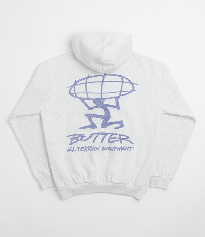 Butter Goods Terrain Hoodie - Ash / Blue