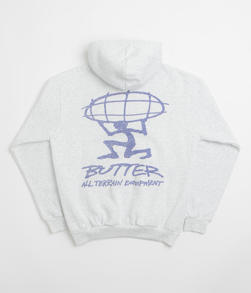 Butter Goods Terrain Hoodie - Ash / Blue