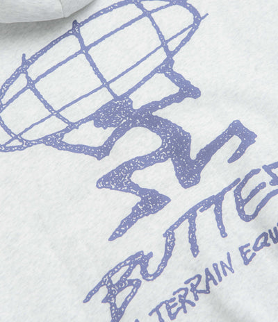 Butter Goods Terrain Hoodie - Ash / Blue