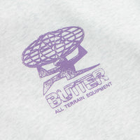 Butter Goods Terrain Hoodie - Ash / Purple thumbnail