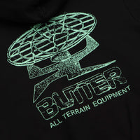 Butter Goods Terrain Hoodie - Black / Black thumbnail
