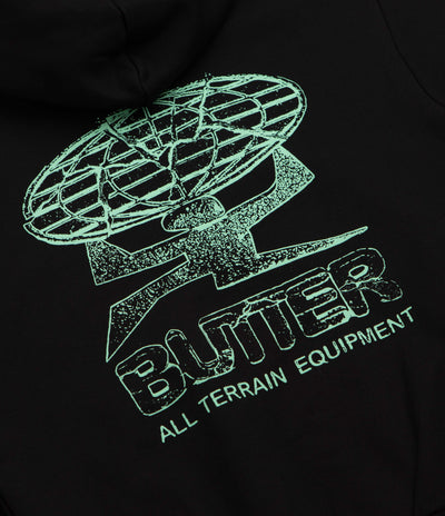 Butter Goods Terrain Hoodie - Black / Black