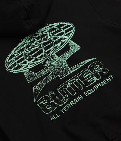 Butter Goods Terrain Hoodie - Black / Black