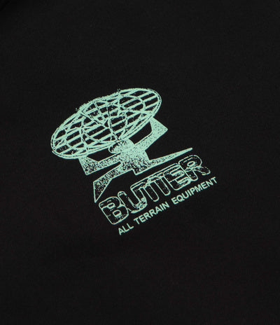 Butter Goods Terrain Hoodie - Black / Black