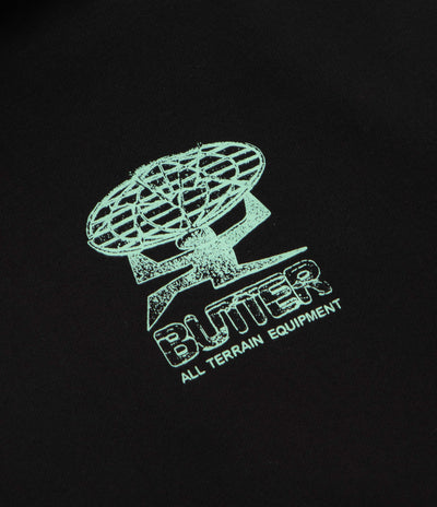 Butter Goods Terrain Hoodie - Black / Black