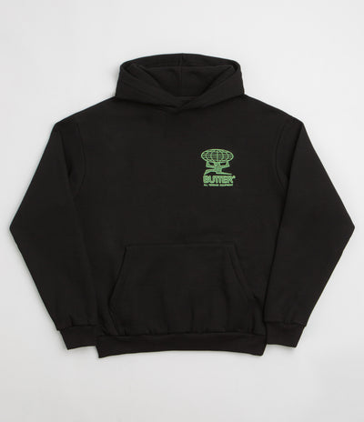 Butter Goods Terrain Hoodie - Black / Green