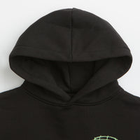 Butter Goods Terrain Hoodie - Black / Green / Black thumbnail