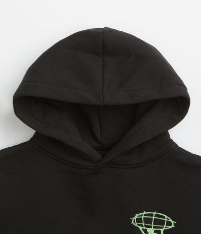 Butter Goods Terrain Hoodie - Black / Green / Black