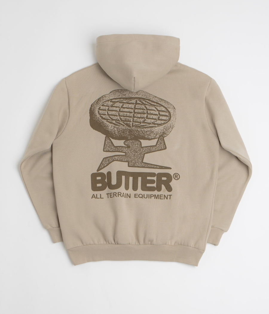 Butter Goods Terrain Hoodie in Bone