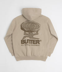 Butter Goods Terrain Hoodie in Bone