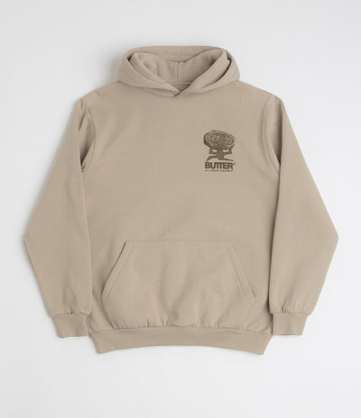 Butter Goods Terrain Hoodie in Bone