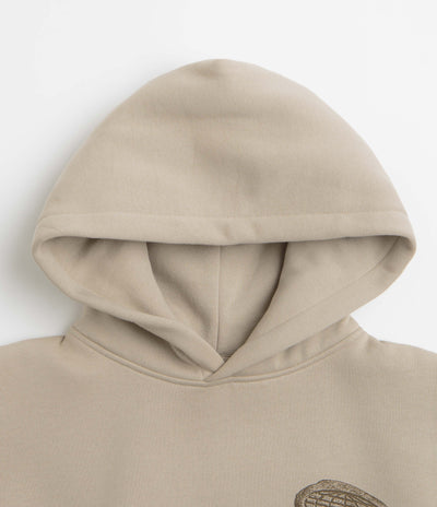 Butter Goods Terrain Hoodie in Bone