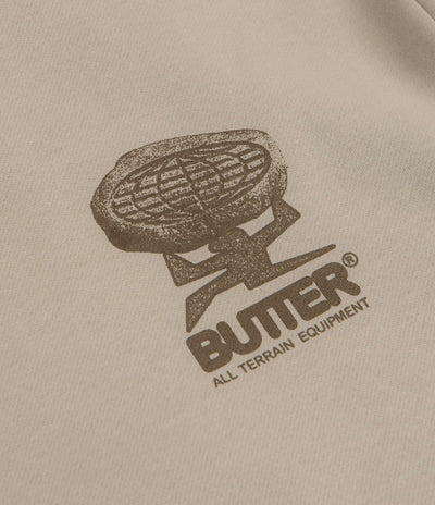 Butter Goods Terrain Hoodie in Bone