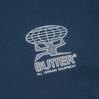 Butter Goods Terrain Hoodie - Navy / White thumbnail