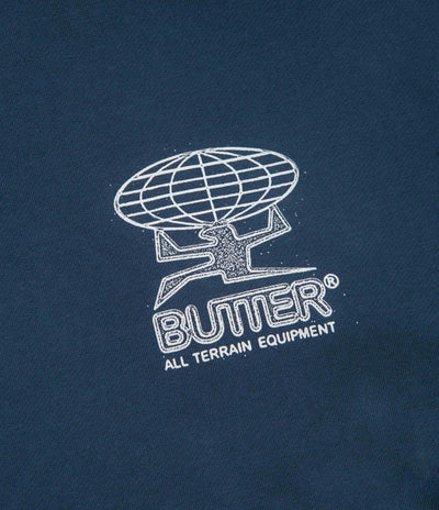 Butter Goods Terrain Hoodie - Navy / White