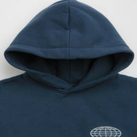 Butter Goods Terrain Hoodie - Navy / White thumbnail