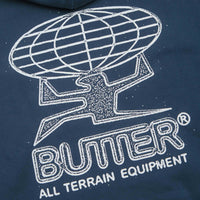 Butter Goods Terrain Hoodie - Navy / White thumbnail