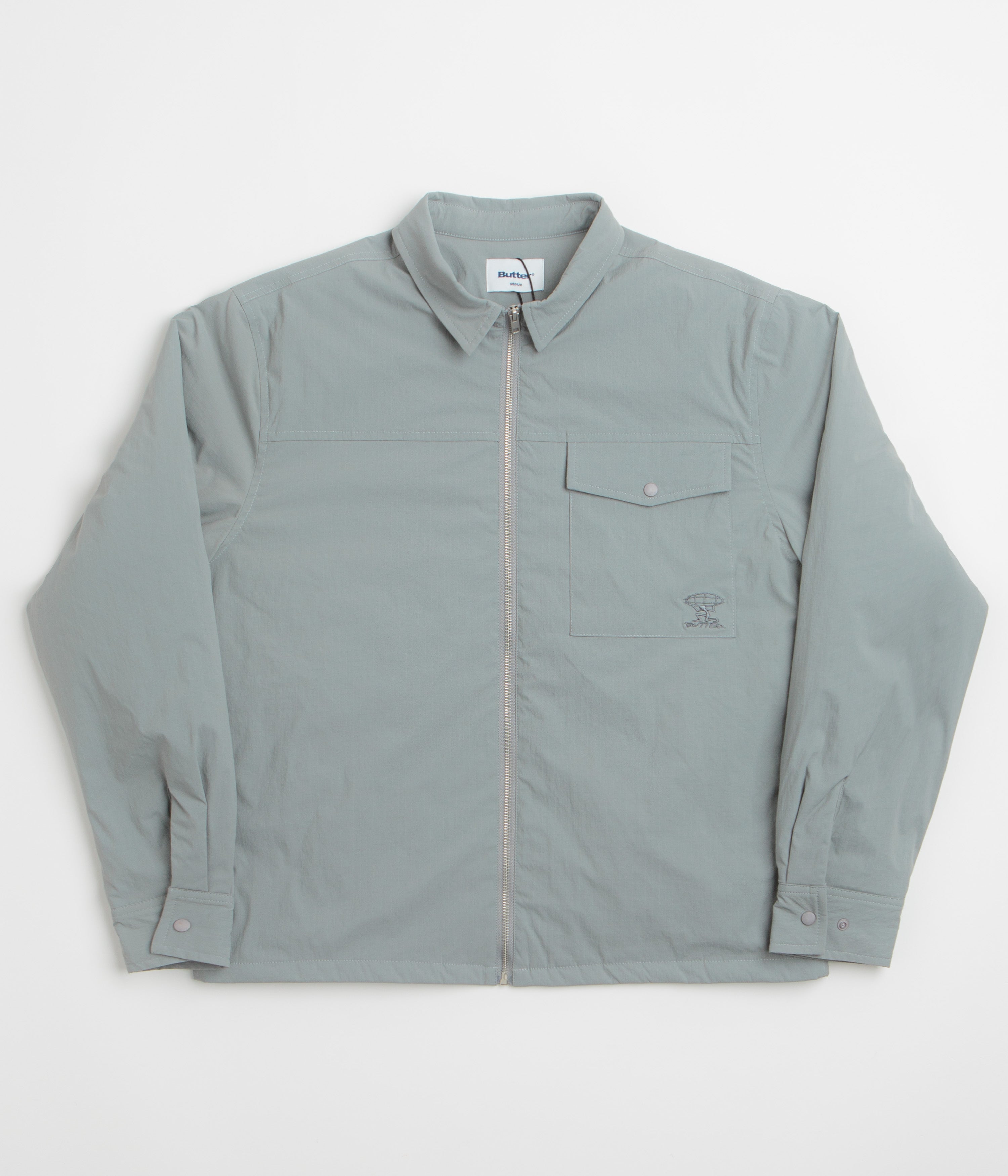 Butter Goods Terrain Insulated Shirt Jacket - Stone