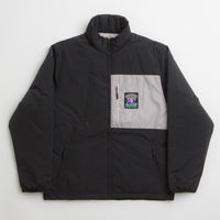 Butter Goods Terrain Puffer Jacket in Black thumbnail